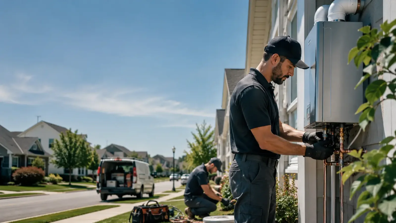 Tankless Water Heater Installation in Millersview, TX
